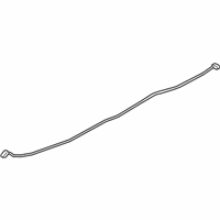 OEM BMW 740Li PRESSURE LINE, UNDERFLOOR, P - 64-53-9-167-143