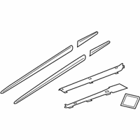 Genuine Toyota Door Moldings