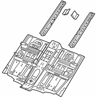 OEM 2019 Jeep Cherokee Pan-Front Floor - 68102806AB