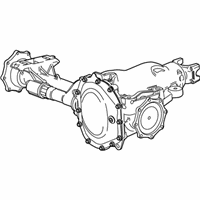 OEM 2014 Chevrolet Silverado 3500 HD Axle Asm-Front (3.73 Ratio) - 23196676