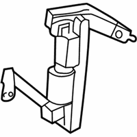 OEM 2004 Ford Explorer Height Sensor Rear Bracket - F77Z-5A900-AA