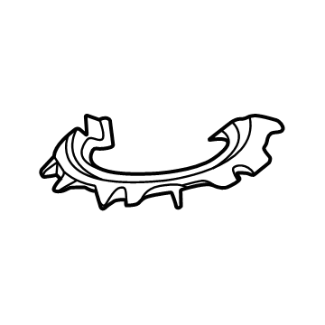 OEM 2022 Kia K5 Pad-Front Spring, LWR - 54633L0000