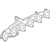 OEM 2016 BMW 535d Exhaust Manifold - 11-62-8-517-629