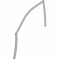 OEM 2014 BMW 535i Window Guide, Left Front Door - 51-33-7-182-273