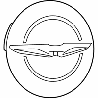 OEM Chrysler Voyager Wheel Center Cap - 1LB741NWAB