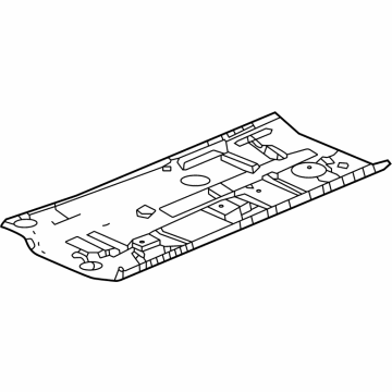 OEM 2022 Honda Civic FLOOR SET, L- FR - 65161-T20-305ZZ