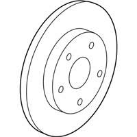 OEM 2016 Buick Regal Rotor - 23118537