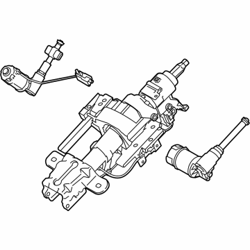 OEM Ford F-150 COLUMN ASY - STEERING - NL3Z-3C529-B