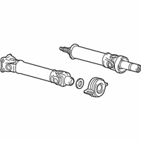 OEM 2016 Toyota Tacoma Drive Shaft Assembly - 37100-04431