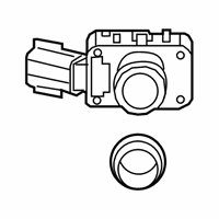 OEM 2021 Lexus RX450h Sensor, Ultrasonic - 89341-06070-A2