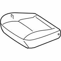 OEM 2006 Infiniti Q45 Pad_Front Seat Cushion - 87361-AT610