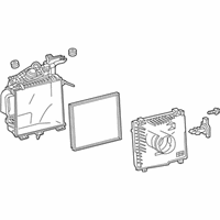 OEM 2020 Lexus RC F Cleaner Assembly, Air W - 17700-38270