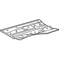OEM 2022 Lexus RC F Pan, Front Floor - 58111-24060