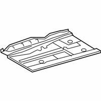 OEM 2022 Lexus RC F Pan, Front Floor, LH - 58112-24040