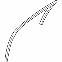OEM Mercury Run Channel - AE5Z-5421597-A
