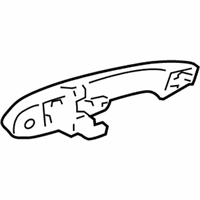 OEM 2008 Chevrolet Impala Handle, Outside - 25889998