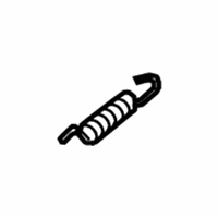 OEM Toyota Park Brake Shoes Spring - 90016-AY123