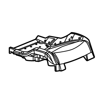 OEM 2022 Chevrolet Corvette Passenger Discriminating Sensor - 85159512