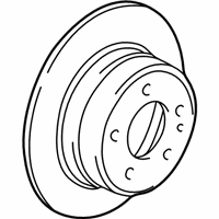 OEM 2002 BMW 325Ci Brake Disc, Ventilated - 34-21-2-229-379