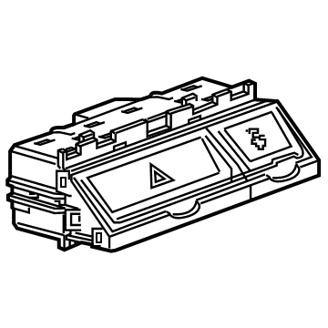 OEM 2021 Chevrolet Silverado 1500 Stab Control Switch - 84482866