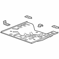 OEM 2012 Chevrolet Cruze Rear Floor Pan - 22756016