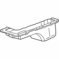 OEM 2005 Ford F-250 Super Duty Oil Pan - 5C3Z-6675-AA