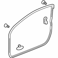 OEM Weatherstrip, R FR Door - 72310-SVA-305