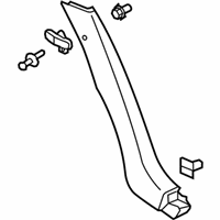 OEM Cadillac CTS Lock Pillar Trim - 22911859