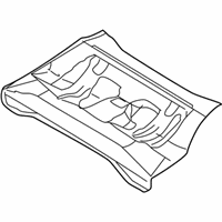 OEM 2003 Kia Rio Floor Assembly-Rear - 65510FD500