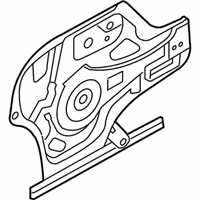 OEM 2008 Kia Optima Regulator Assembly-Front Door - 824022G010
