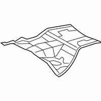 OEM 2012 Lexus LS460 Pan, Center Floor - 58211-50922