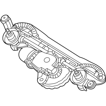 OEM Nissan Versa Drive Assy-Windshield Wiper - 28800-5EE0A