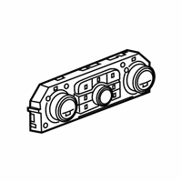 OEM GMC Dash Control Unit - 84692234