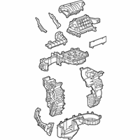 OEM 2022 Chevrolet Spark Evaporator Case - 42422351