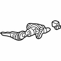 OEM Honda Cylinder, Trunk - 74861-S82-A11