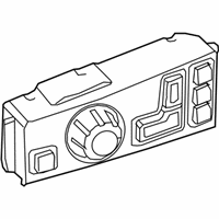 OEM 2008 BMW 750Li Switch, Seat Adjustment - 61-31-6-918-414