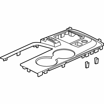 OEM 2022 Acura TLX Panel Assembly (Deep Black) - 83425-TGV-A33ZA