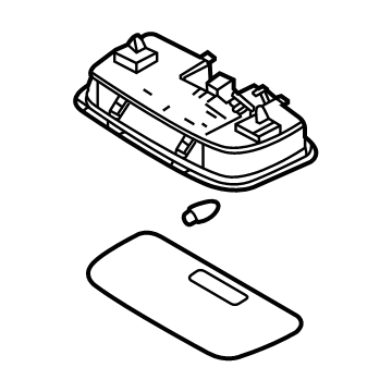 OEM 2022 Kia K5 Lamp Assembly-Room - 92850Q5000DNN