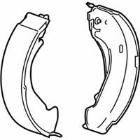 OEM 2008 Chevrolet Silverado 3500 HD Shoe Kit, Rear Brake - 19256494