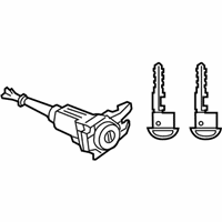 OEM 2020 Toyota Yaris Cylinder & Keys - 69052-WB001