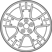 OEM Lexus SC430 Wheel, Disc - 42611-24460