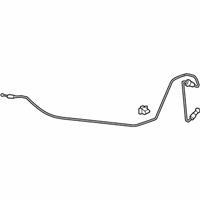 OEM 2011 Honda CR-V Wire Assembly, Hood - 74130-SWA-A02