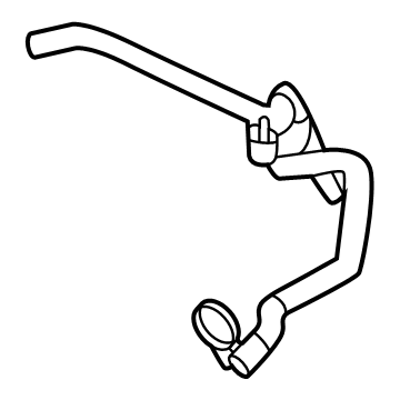 OEM 2022 BMW X5 HOSE FOR EXPANSION TANK - 17-12-7-536-480