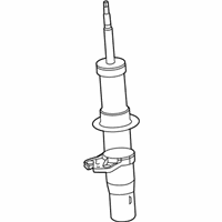 OEM 2022 BMW M8 SPRING STRUT, EDC, FRONT LEF - 31-30-7-856-895