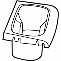 OEM Chrysler CUPHOLDER-Console Mounted - 1JC93HL5AA