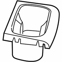 OEM Dodge Grand Caravan CUPHOLDER-Console Mounted - 1JC93HL5AA