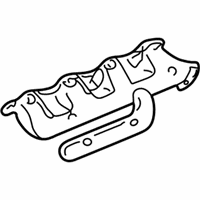 OEM 1998 GMC K2500 Exhaust Manifold Assembly - 10230859