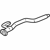 OEM 1990 Chevrolet C3500 Exhaust Pipe Assembly - 15629014