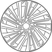 OEM Lexus Wheel, Disc Chrome P - 4261A-33190