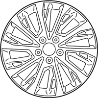 OEM 2022 Lexus ES300h Wheel, Disc - 42611-06C50